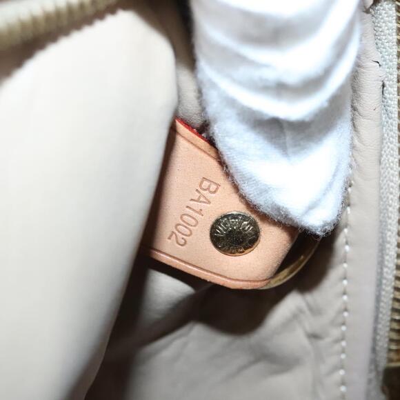 LOUIS VUITTON Monogram Vernis Tompkins Square Hand Bag Beige M91149 - Picture 13 of 13